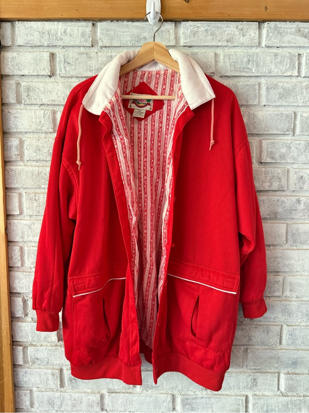 Vintage Red Womens Jacket